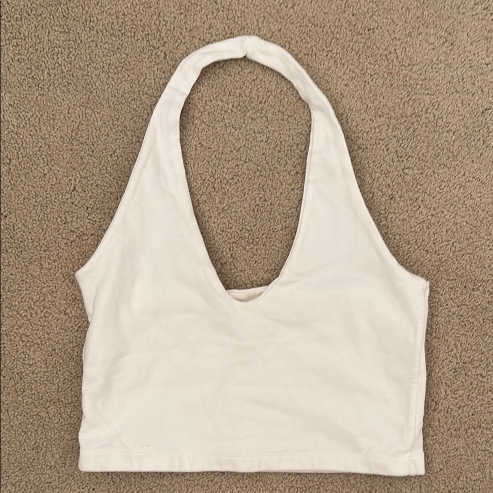 Brandy Melville White Halter